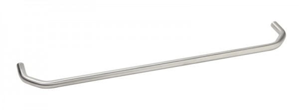 Koh-i-Noor TRATTO gebürsteter Edelstahl, Handtuchhalter, 7104S, gebürsteter Edelstahl