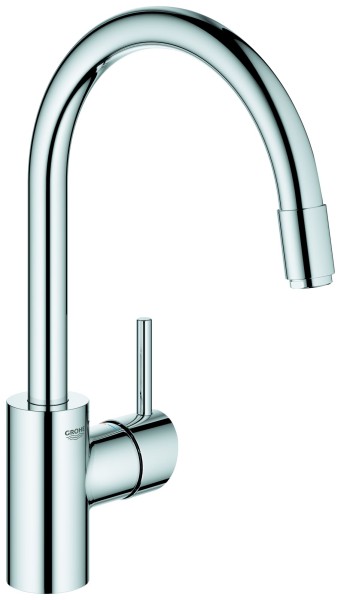 GROHE EH-SPT-Batterie Concetto 31212 ND h.Ausl.GROHE Zero azb. L-brause chrom, 31212003