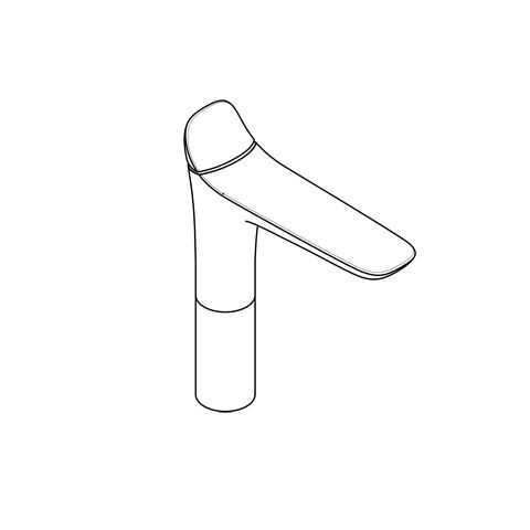 Kludi AMBA Waschschüssel-Einhandmischer Auslaufhöhe 213 mm chrom, 532960575