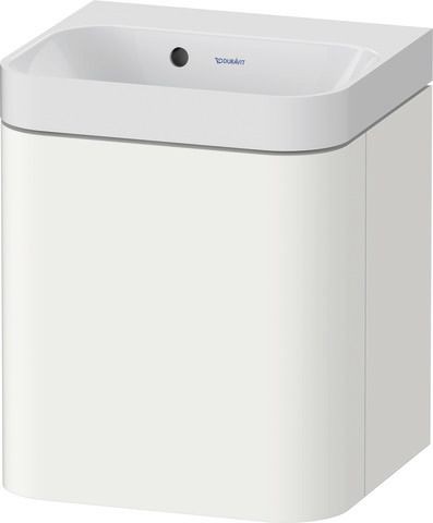 Duravit Happy D.2 Plus c-shaped Set wandhängend Weiß 400x360x480 mm - HP4340N36360000