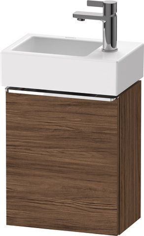 Duravit D-Neo Waschtischunterbau wandhängend Nussbaum dunkel Matt 364x222x440 mm - DE4218L10210000