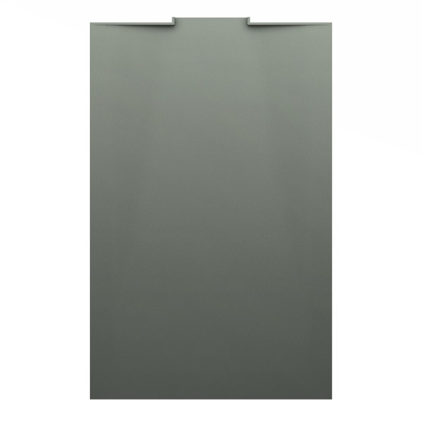 Laufen Duschwanne NIA 900x1400x34 Marbond mit Wandablauf betongrau, H2100380790001