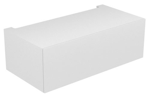 Keuco Unterbauschrank Edition11 31312 Bel. 1 Front-Auszug, cashmere/Glas cashmere sat, 31312280100