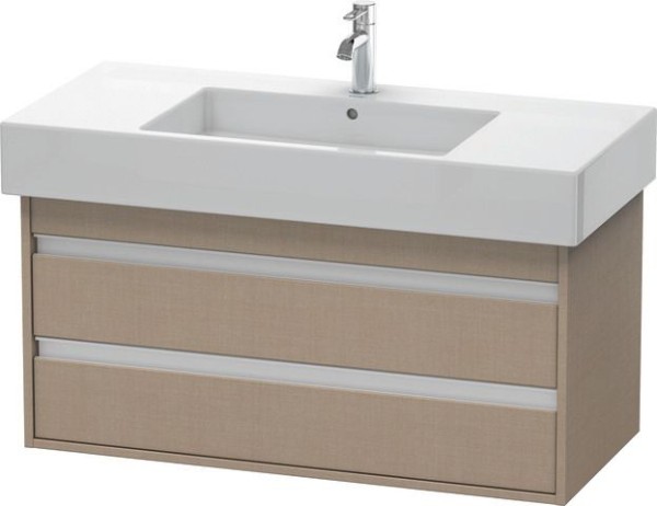 Duravit Ketho Waschtischunterbau wandhängend Leinen Matt 1000x455x480 mm - KT664107575