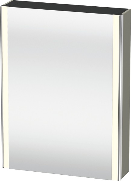 Duravit XSquare Spiegelschrank Stein Grau 600x155x800 mm - XS7111R92921000