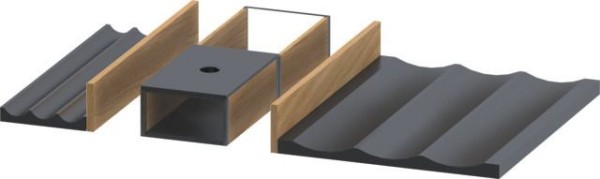 Duravit Einrichtungssystem Set 462x271x55 mm Na Ei MH