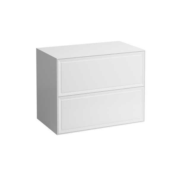 LAUFEN Sideboard The New Classic 457x777x600, o. Aus 2 Schubl Push/Pull grau, H4060160856271