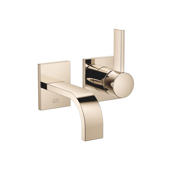Dornbracht Waschtisch-Wand-Einhandbatterie ohne Ablaufgarnitur MEM 36867782 Champagne (22kt Gold)