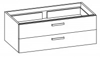 Artiqua COLLECTION 414 Artiqua COLLECTION 414 Waschtischunterschrank zu"Subway 2.0"7176D1 B:1250mm