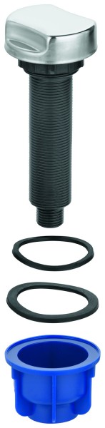 GROHE Drehgriff 42575 für Küchenspüle edelstahl, 42575SD0