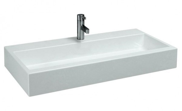 LAUFEN Aufsatzwaschtisch Living City 1000x460mm, weiss, 81843.7, H8184370001111