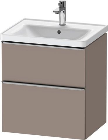 Duravit D-Neo Waschtischunterbau wandhängend Basalt Matt 584x452x625 mm - DE4359070430000