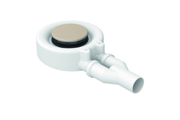 Bette Zubehör Ablaufgarnitur Floor B574, 0,85 l/s Beige 422, seitlich, B574-422