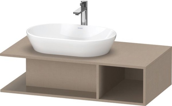 Duravit D-Neo Konsolenwaschtischunterbau wandhängend Leinen Matt 1000x550x260 mm - DE492907575