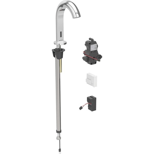 Geberit Waschtischarmatur Piave, Standmontage mit UP-Funktionseinh. Netz o. Mischer, 116181211