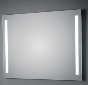 KOH-I-NOOR LED Wandspiegel mit Seitenbeleuchtung, B: 700, H: 1000, T: 33 mm