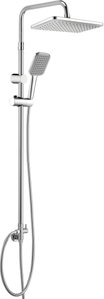Neuesbad Serie 100 Dusche Standrohr ohne Armatur, Chrom