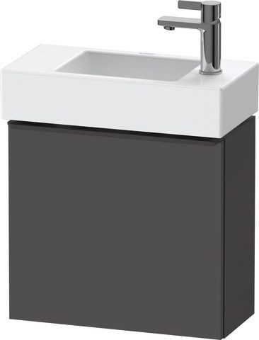 Duravit D-Neo Waschtischunterbau wandhängend Graphit Matt 484x222x440 mm - DE4219RBD490000