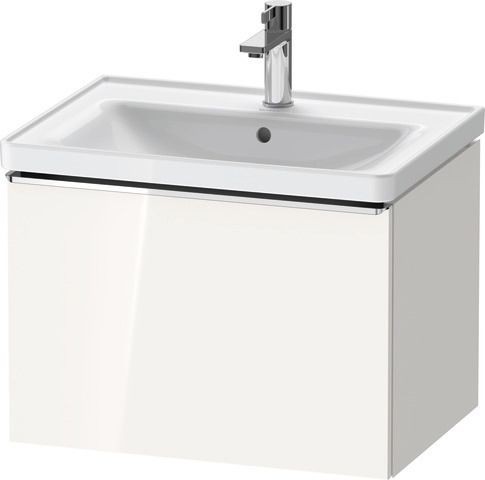Duravit D-Neo Waschtischunterbau wandhängend Weiß Hochglanz 634x452x440 mm - DE4254010220000