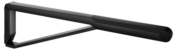 KEUCO AXESS Stützklappgriff, Aluminium, für Waschtisch und WC, 85 cm, 35003370837