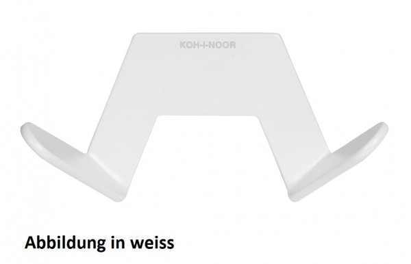 Koh-i-Noor LAVI Doppelter Haken Verchromt, 5916KK, Chrom