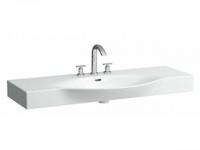 Laufen Waschtisch Laufen Waschtisch unterbaufähig Palace, 1200x510mm 1 Hahnloch mittig, mit Überlauf, weiss 1 Hahnloch