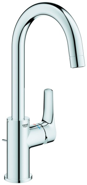 GROHE Waschtischarmatur Eurosmart L-Size Zugstangen-Ablaufgarnitur chrom, 23537003