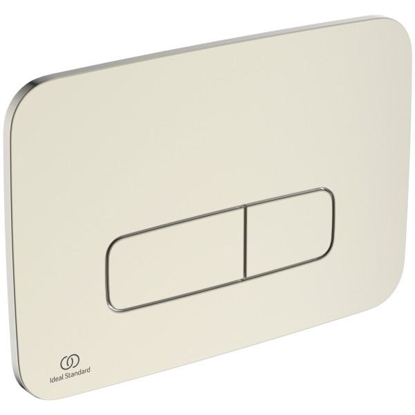 Ideal Standard Betätigungsplatte M3 Oleas mechanische Auslösung Silver Storm, R0459GN