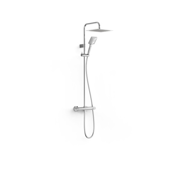 Tres Thermostat Aufputz Duschsystem Over wall , 19039313