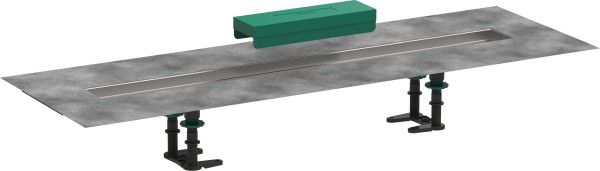 Hansgrohe uBox universal Installationsset 800 mm für befliesbare Duschrinnen, 56012180