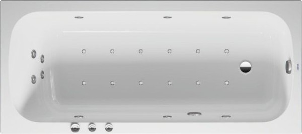 Duravit Qatego Whirlwanne Weiß 1800x800 mm - 760613000CP1000