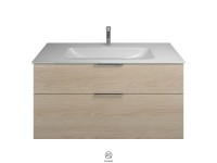 Burgbad Eqio SEYX122 Burgbad Eqio SEYX122 Waschtischkombination, L: 1220, B: 490, H: 615mm, SEYX122-F3180-G0146-A0070