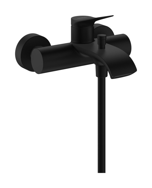 Hansgrohe Wannenmischer Aufputz Original Vivenis mattschwarz, 75423670
