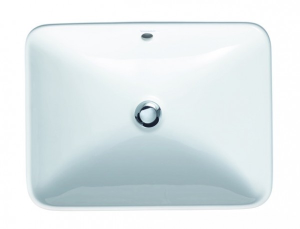 Duravit Bacino Aufsatzbecken Weiß Hochglanz, 550 mm - 0334520000