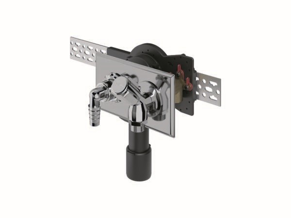 DALLMER Wandeinbau-Waschgeräte-Siphon 406, DN 40/ DN 50, 130600