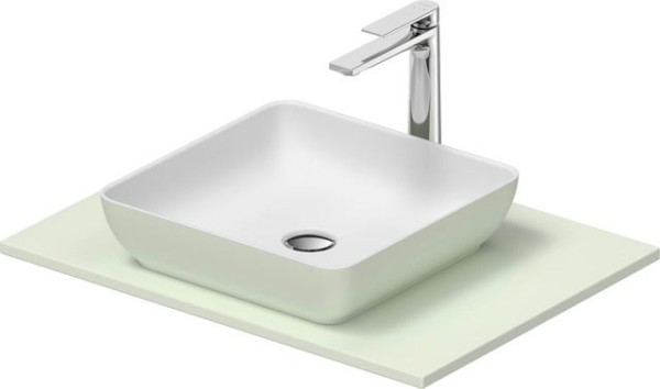 Duravit Sivida SET, Aufsatzbecken q.400 B.Aussen: blassgrün matt