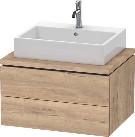 Duravit L-Cube Konsolen-Waschtischunterbau wandhängend 720x547x400 Front: Ei