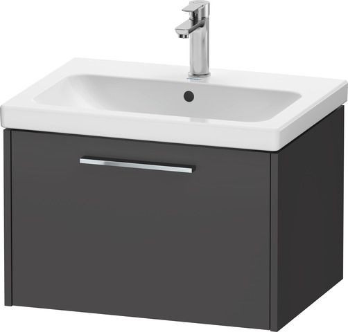 Duravit D-Code Waschtischunterschrank wandhängend Auszug 1,