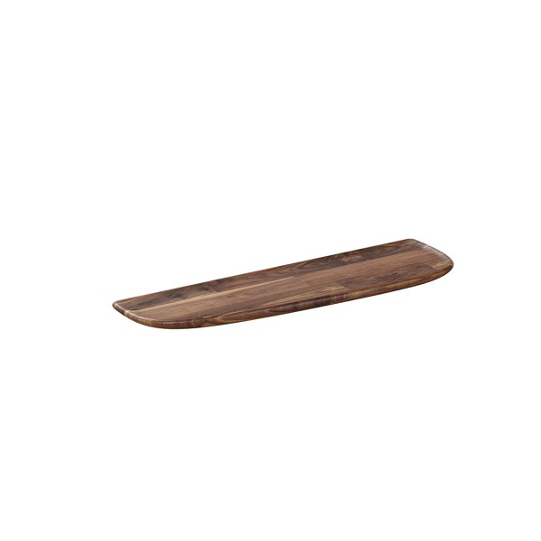 VitrA Plural Ablage Breite 55 cm asymmetrisch rechts Eiche Dunkel Echtholz,64060
