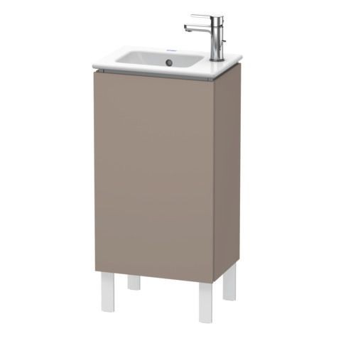 Duravit L-Cube Waschtischunterbau bodenstehend Basalt Matt 420x294x704 mm - LC6273R4343