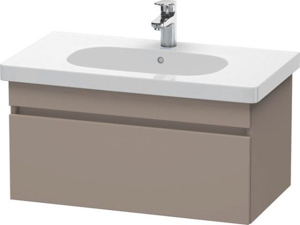Duravit DuraStyle Waschtischunterbau wandhängend Basalt Matt 800x453x398 mm - DS638404343