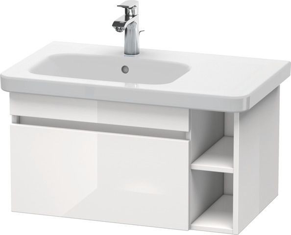 Duravit DuraStyle Waschtischunterbau wandhängend Weiß Hochglanz 730x448x398 mm - DS639402222