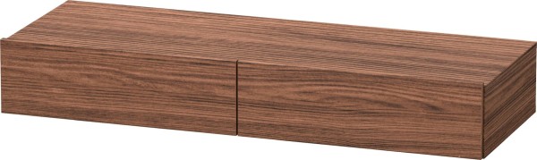 Duravit DuraStyle Schubkastenablage Nussbaum dunkel 1200x440x182 mm - DS827102121