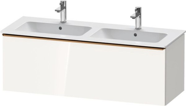 Duravit D-Neo Waschtischunterbau wandhängend Weiß Hochglanz 1280x462x440 mm - DE4265004220000