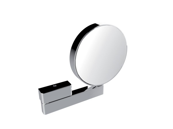 emco Kosmetikspiegel prime 1-armig, 3-/7-fach, rund, beidseitig verspiegeltD: 202 mm, chrom, 1095001