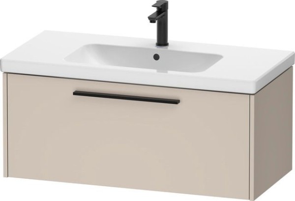Duravit D-Code Waschtischunterschrank wandhängend Auszug 1,