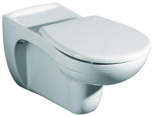 Geberit Tiefspül-WC Vitalis, B: 355, T: 700 mm, 201500600, weiss mit Keratect