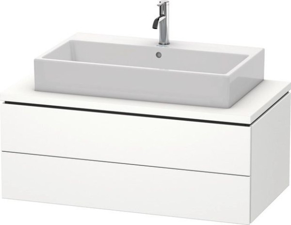 Duravit L-Cube Konsolenwaschtischunterbau wandhängend Weiß Supermatt 1020x547x400 mm - LC581908484
