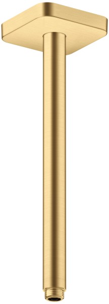 Hansgrohe Decken-Anschlussstück Axor DN15 300mm softsquare, brushed gold optic, 26966250