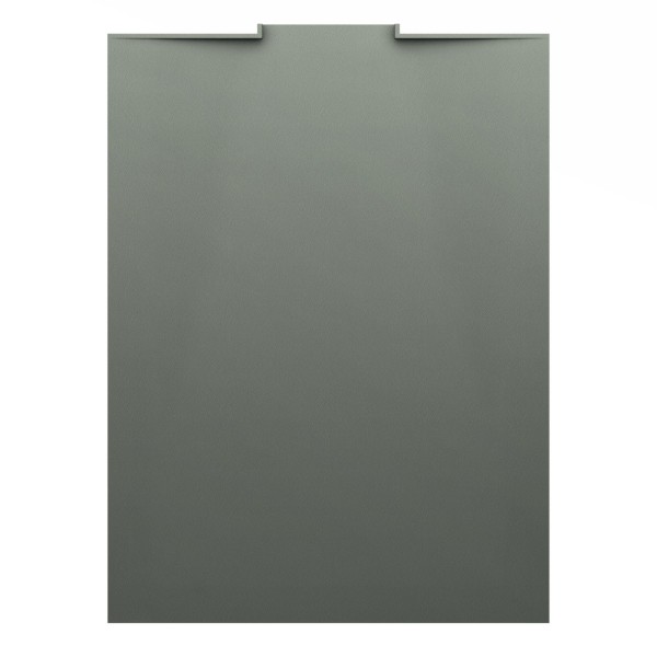 Laufen Duschwanne NIA 900x1200x32 Marbond mit Wandablauf betongrau, H2100370790001
